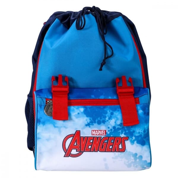 Avengers skolryggsäck, 42 cm, barnryggsäck, polyester, vattenavvisande, justerbara remmar