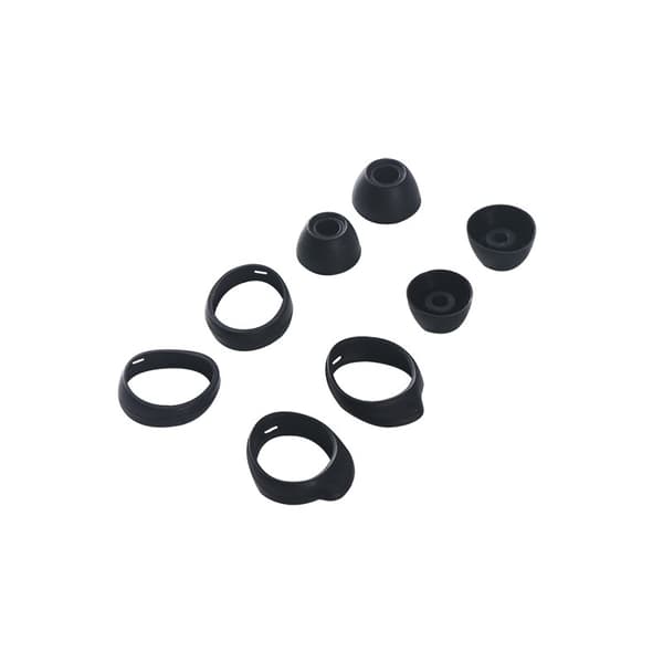 Ørepropper til Samsung Galaxy Buds SM-R170, Silikone Ørepuder, Støjisolerende, 8-pak, Sort