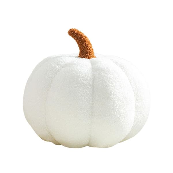 Plys kunstig græskar, efterårshøst udstoppet græskarpynt til Halloween Thanksgiving