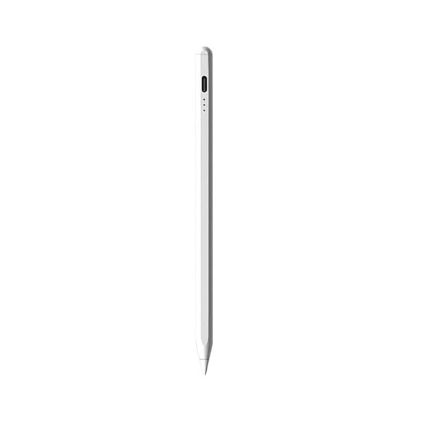 Styluspenn USB-C med 2 erstatningstupper, hvit, aluminium, kapasitiv berøringsskjerm, iPad