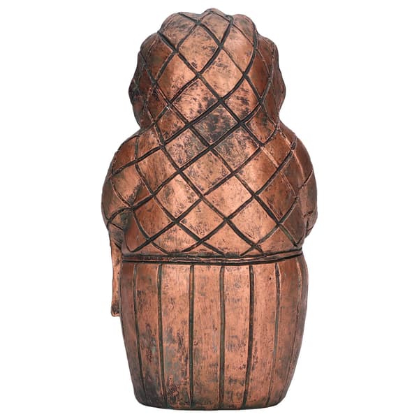 Hedgehog hagefigur, harpiksfigur, søt dyrepynt for utendørs hage
