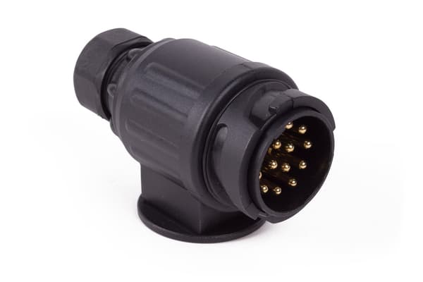 13-polet plastikstik, 12V, Kobling 13-Pol