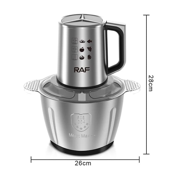 Multifunktionel 1000W 3.0L husholdningsmixer med kværn SUS 304 foodprocessor