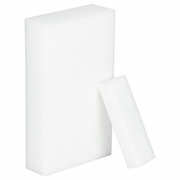 Melaminsvamp 2-pak, magisk rengøringssvamp til køkken, badeværelse, bil, 10x6x2 cm 2-Pack