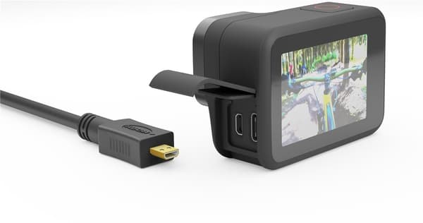 Højhastigheds HDMI til Micro-HDMI-kabel, 8K 60Hz 48Gbps, HDR, eARC, til TV, kamera, GoPro