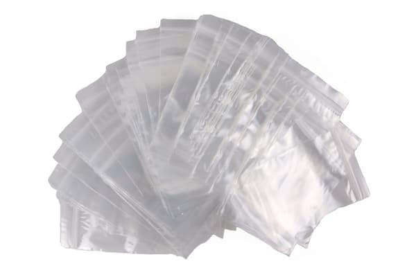Återförslutningsbara Ziplock-påsar, 100-pack, 5x7,6 cm, Klar Plastförvaring