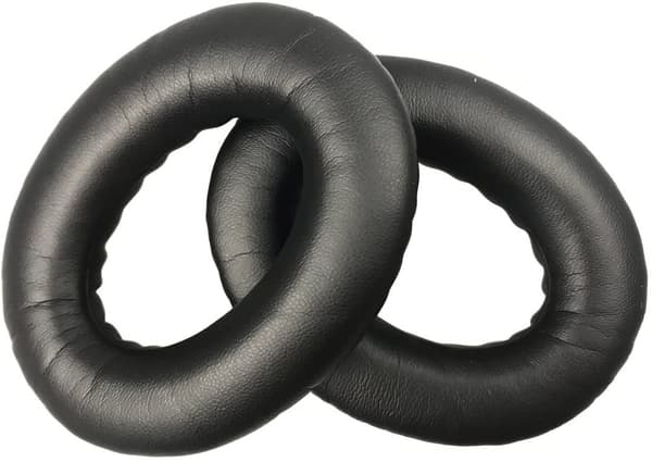Erstatningsørepuder til Bose QC35/25/15, AE2, SoundTrue, SoundLink, Hukommelsesskum, Sort+Blå