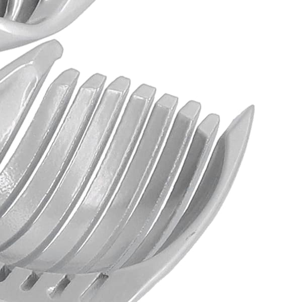 Handhållen lök- och citronhållare i rostfritt stål för köket