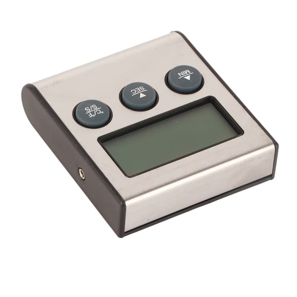 Digital matlagningstermometer med sond, LCD-display, ℃/℉, timer för grillkött
