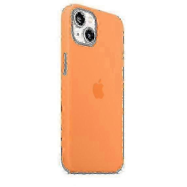 Silikonskal med Magsafe för iPhone 13 Marigold