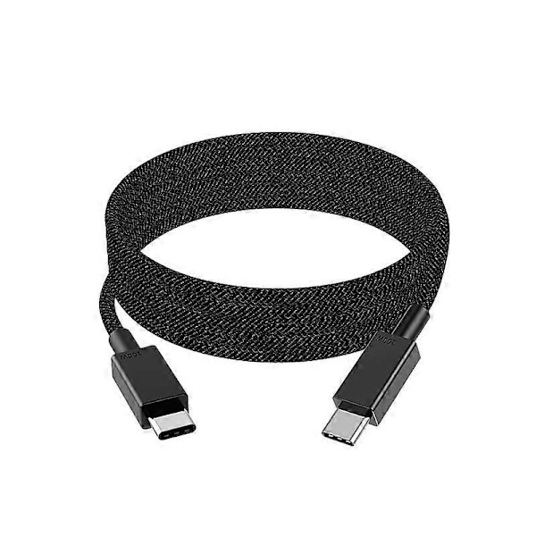 100W USB-C / Type-C till USB-C / Type-C snabbladdningsdatakabel, längd: 0,5 m Black