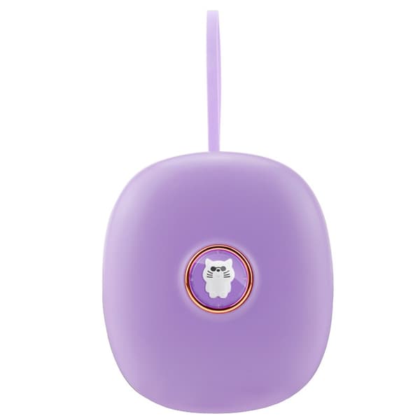 Värisevä herätyskello torkkutoiminnolla, violetti, LED-näyttö, säädettävä tärinä