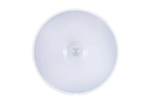 LED Natlampe med Bevægelsessensor, Skumring til Daggry, Trappelys, Genopladelig, Klæbende