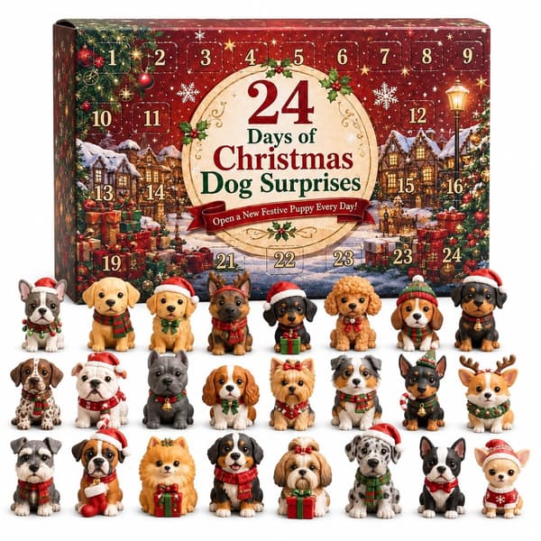 Dyrenes julekalender 2026, Akryl flat anheng blindboks, 23