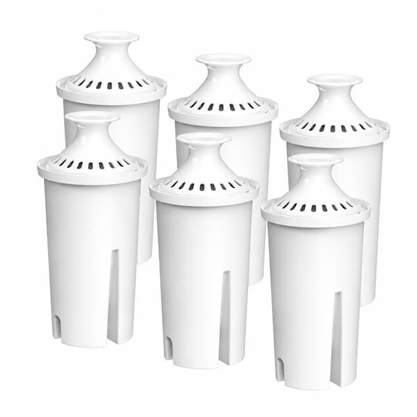 Brita vandfilterkande erstatningspatron, OB03 Mavea107007, aktivt kul, 1 stk. White (6 pieces)