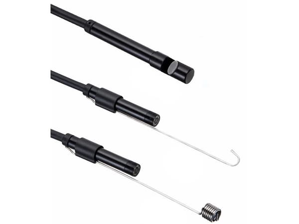 USB endoskop inspeksjonskamera for Android PC, 5m kabel, 6 LED, 5.5mm linse