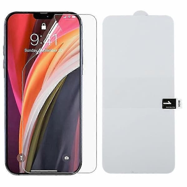 For iPhone 12 / 12 Pro Fullskjermbeskytter Eksplosjonssikker Hydrogelfilm