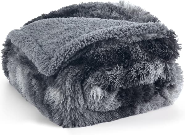 Vandtæt vaskbart blødt hundetæppe til store hunde og mennesker, kæledyrstæppe til sofapudebeskytter. Tie-dye Grey M(80x100cm)