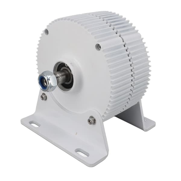 3-faset dobbeltaksel permanent magnet generator, 24V 400W til vindmølle
