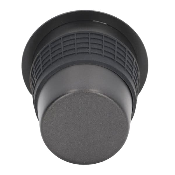 58 mm kaffedoseringskopp i rustfritt stål, svart, med silikonring, for espressomaskin