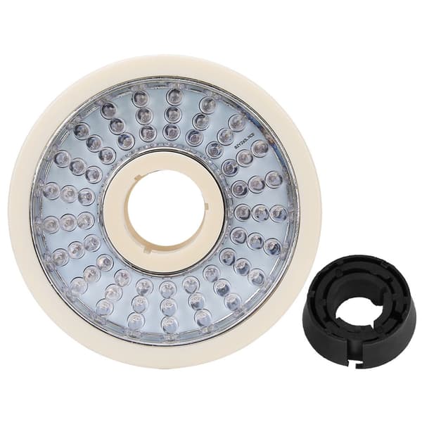 LED undervandslys, 195 mm diameter, 63 LED, 220V, til pool, dam, gårdspladsdekoration