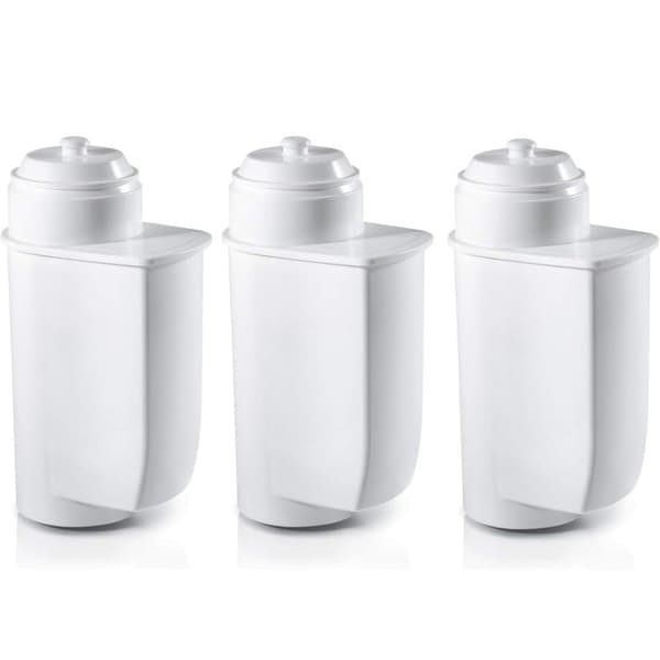 Kaffemaskin Vattenfilterpatron Kompatibel med Siemens Eq.5 Eq.6, Vit, 1-pack, Kol White (1 piece)