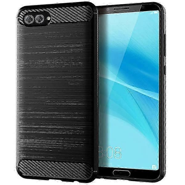 TPU Carbon Fiber Cover til Huawei Nova 2i Sort Mfkj-438