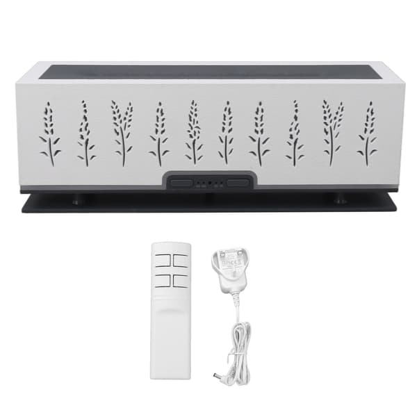 Flamme Aroma Diffuser, 200 ml, Lav Støy, Nattlys, Avslappende for Hjemmekontor