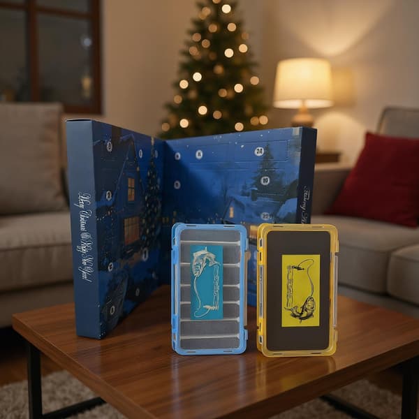 Fiske Julekalender, 24-dagers nedtelling til jul med fiskesluker for menn