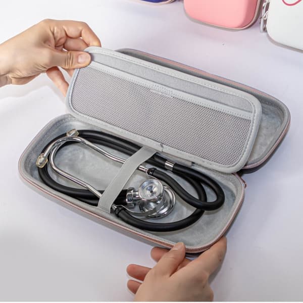 EVA Hard Case for 3M Littmann Stetoskop, Støtsikker, Bærbar, Svart