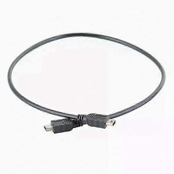 50 cm 5-pinners Mini USB B hann til hann-kabel for dataoverføring og lading