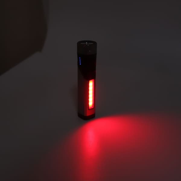 Magnetisk LED COB arbeidslys, oppladbar sammenleggbar lommelykt, 7 moduser, roterbar, høy lysstyrke for camping