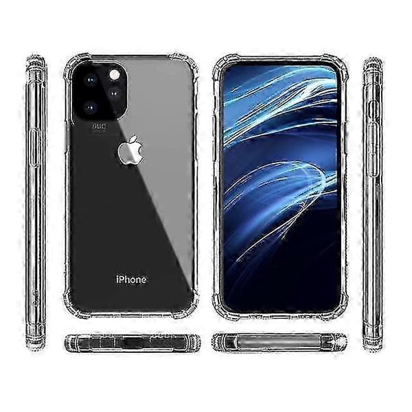 Stötsäkert TPU-skal för Apple iPhone 11 6.1' - Transparent