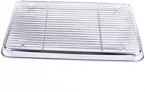 Non-Stick Stekepanne for Utendørs BBQ, Churrasco-steking, Camping og Grilling
