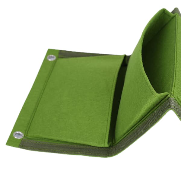 Vägghängande odlingspåsar, non-woven tygväxter för trädgårdsarbete, 10-pack
