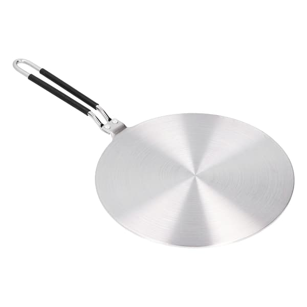 Varmeleder i rustfritt stål, induksjonsadapterplate for gasskomfyr, 24 cm
