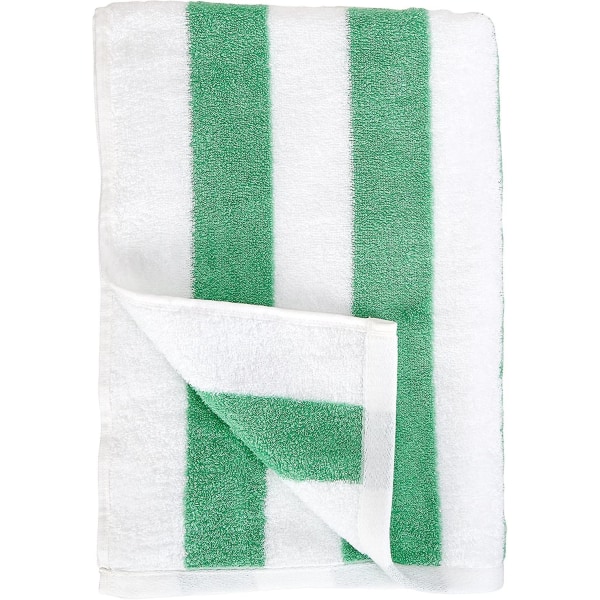 Basics Strandhandduk Cabana Stripe, Havsgrönt, 1-pack[HkkK] Green