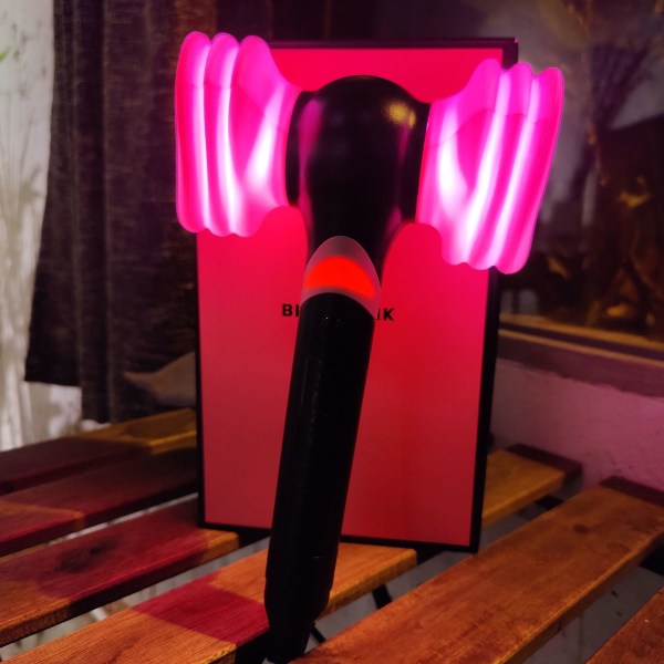 Kpop Bp Lightstick Ver. 2 Spesialutgave med Bluetooth Ver.1 2 Korea Light Stick Konsertlampe Party Flash Toys Fans Collection[hk] No Bluetooth Ver 2