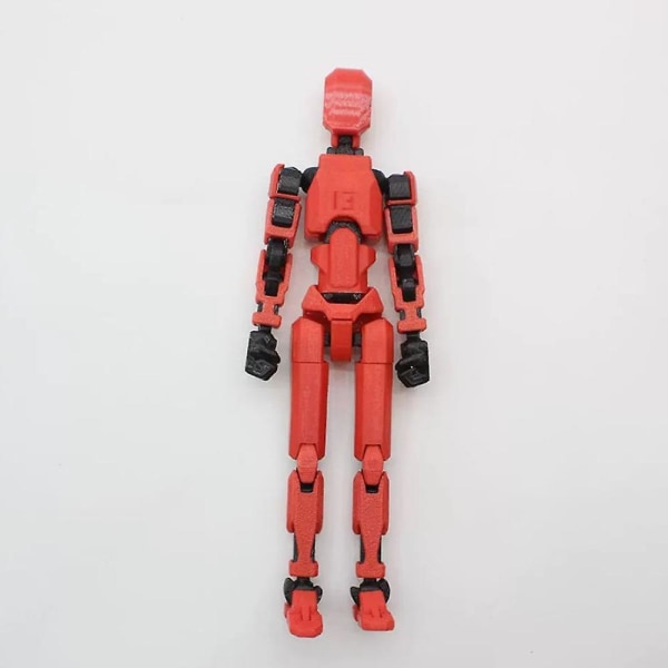 T13 Actionfigur, Titan 13 Actionfigur, Robot Actionfigur, 3D-trykt Actionfigur[HK] black gray