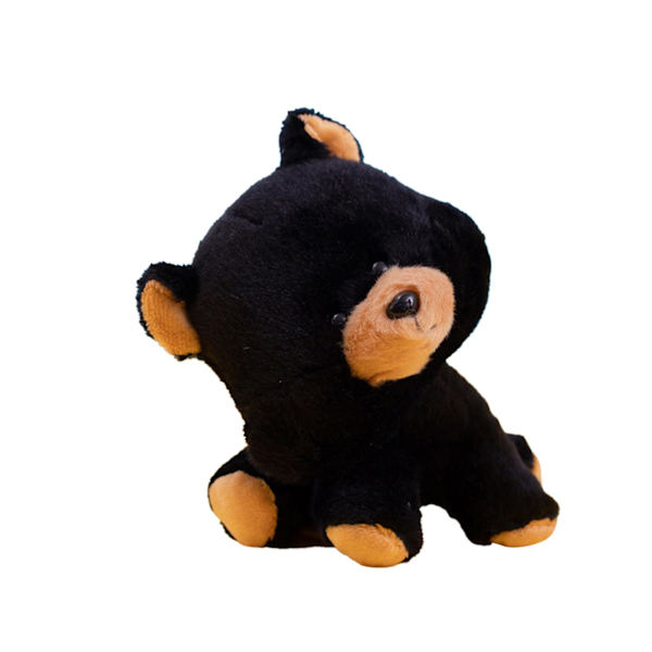 Gosedjur söt form skakande huvud design mjukt material fylld djurdocka för present Jiyuge[HK] 15cm Bear