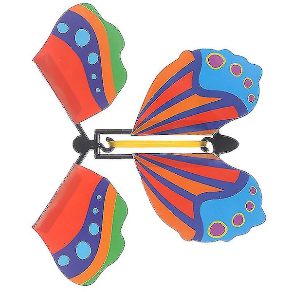 10 st Magic Butterfly Flygande Fjäril Med Kort Leksak Med Tomma Händer    [HK]