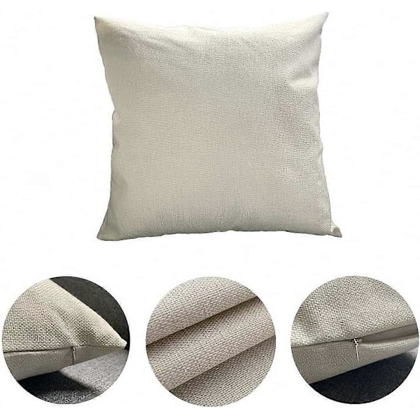 Sett med 4 Lin Putetrekk 45x45 cm Adventure Lodge Natur Dyreliv Hjem Dekor Putetrekk Firkantede Putetrekk for Sofa Seng [HK]