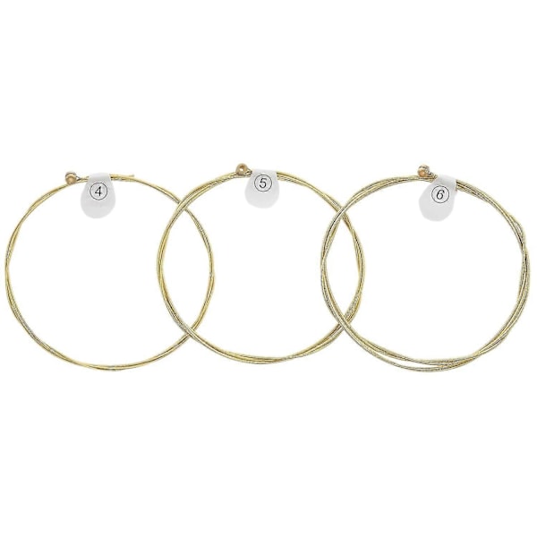 6 kieltä/setti Akustisen kitaran kielet Soittimet Akustisen kitaran kieli Kitaran osat -010[HK]