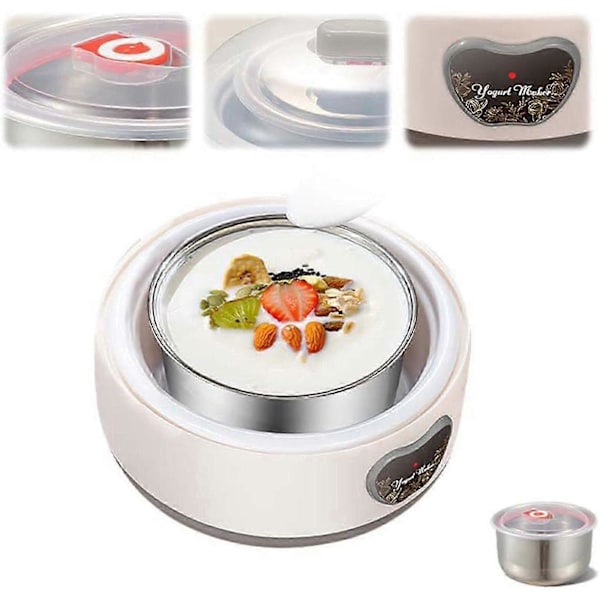 Ultimat Probiotisk Yoghurtmaskin med Justerbar Temperatur og Tidsstyring[HK] Basic EU Plug