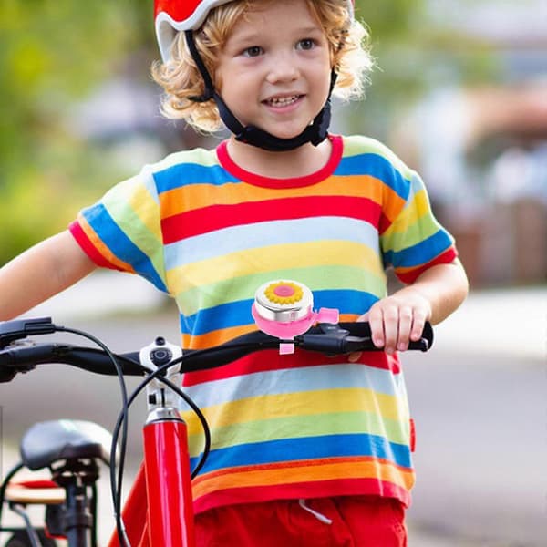 Barnklockor Cykelklocka Ring för Barncykel Rosa[HK]