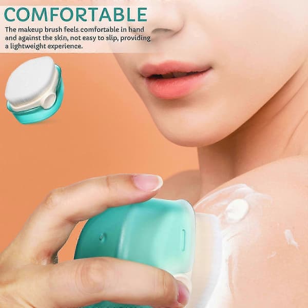 Blushbørste Makeupapplikatorbørste til creme og pudder 3 stk. sæt[HK]
