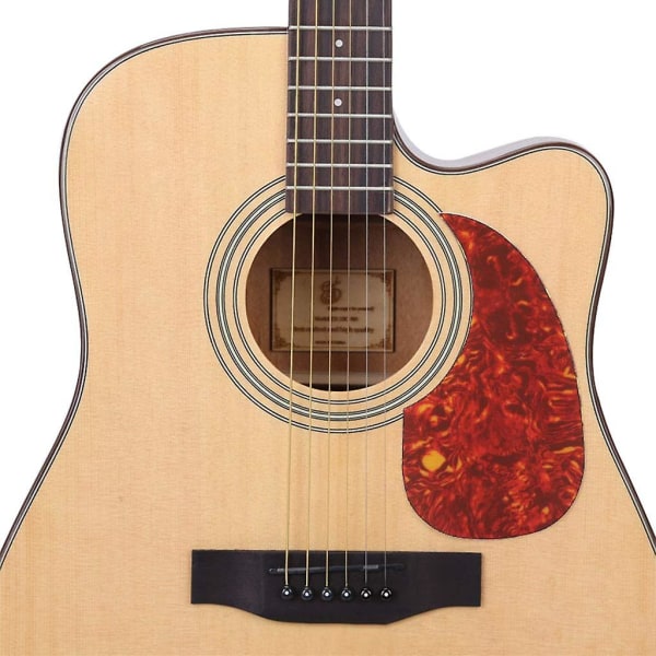 8-pak akustisk guitar pickguard selvklæbende kolibri og vandformet guitar pickguard til 40([HK])