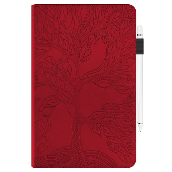 Læderetui til Samsung Galaxy Tab A 10.5 T590 til Samsung Galaxy Tab A 10.5 T590[HK] Red