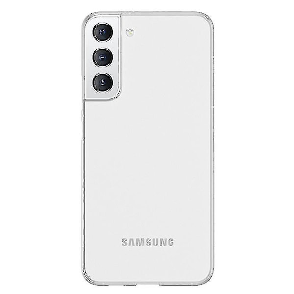 För Samsung Galaxy S22+ 5G PP Ultratunn Matt Finish Mobilskal Smartphone Baksida Vit[HK] Style A Samsung Galaxy S22+ 5G Transparent, White