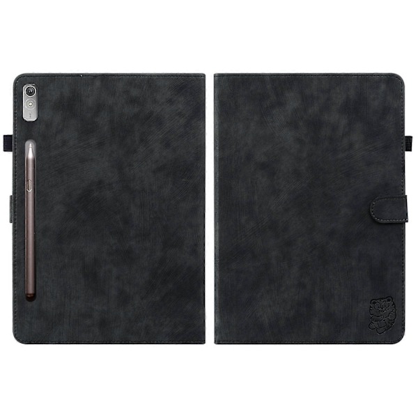 Läderfodral för Lenovo Tab P12[HK] Black